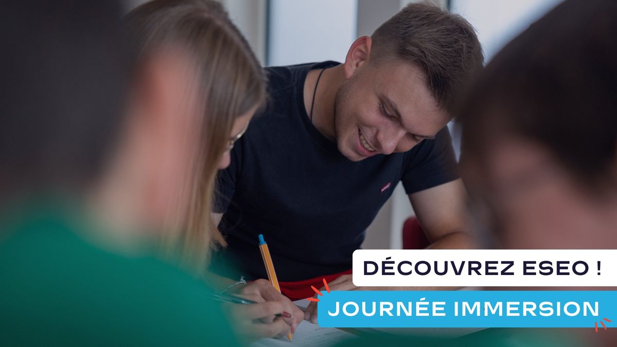 Journ\u00e9e Immersion - ESEO Dijon