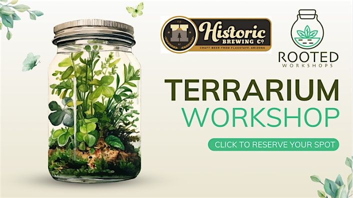 Terrarium Workshop at Historic Barrel House