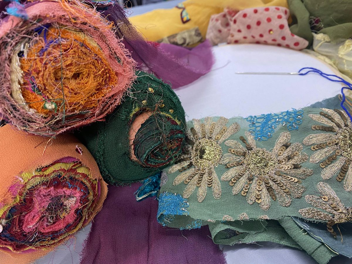 Embroidery Collage: Repurposed and Recycled Textiles