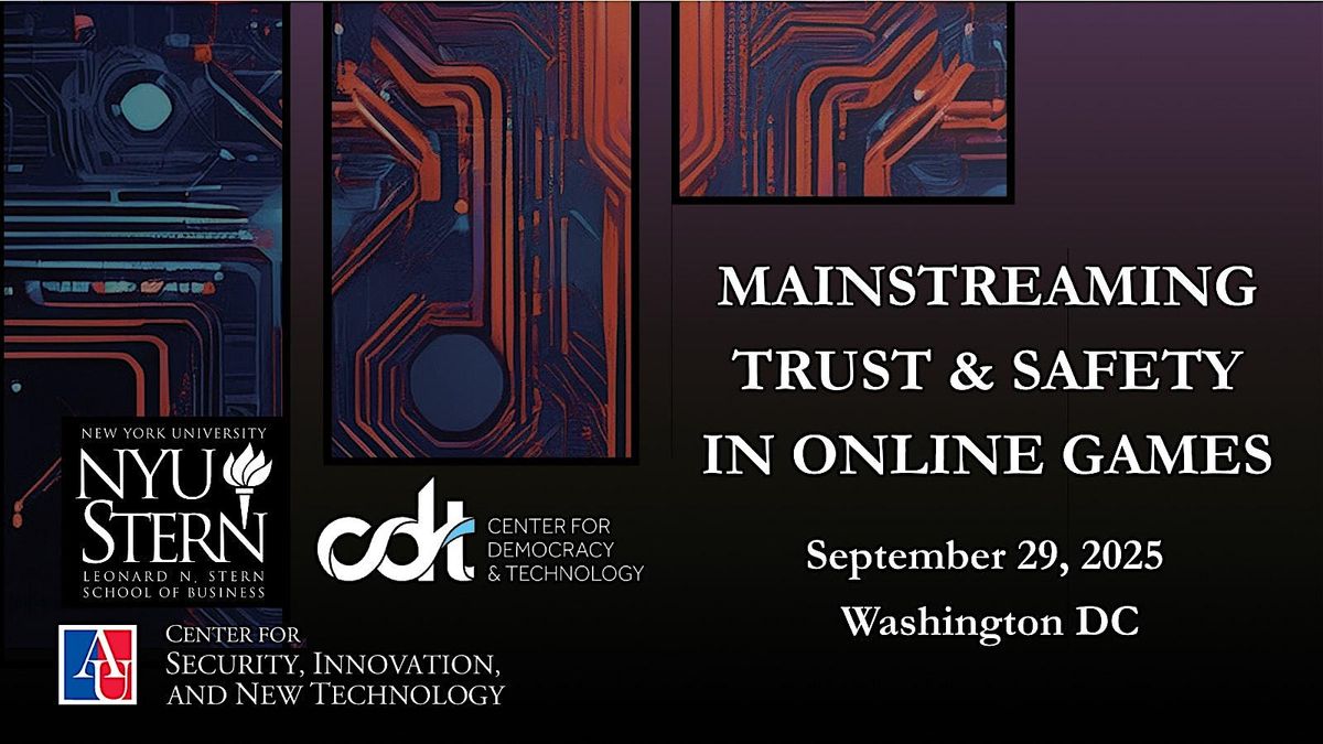 Mainstreaming Trust and Safety in Online Games