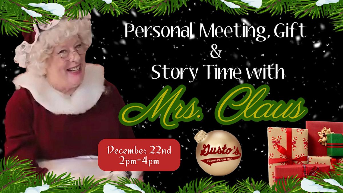 Mrs. Claus Comes to Gusto's