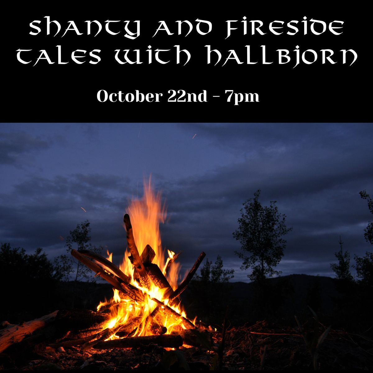 Shanty and Fireside Tales with Hallbjorn