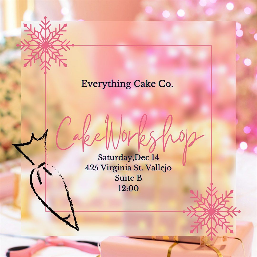 Cake Decorating Workshop