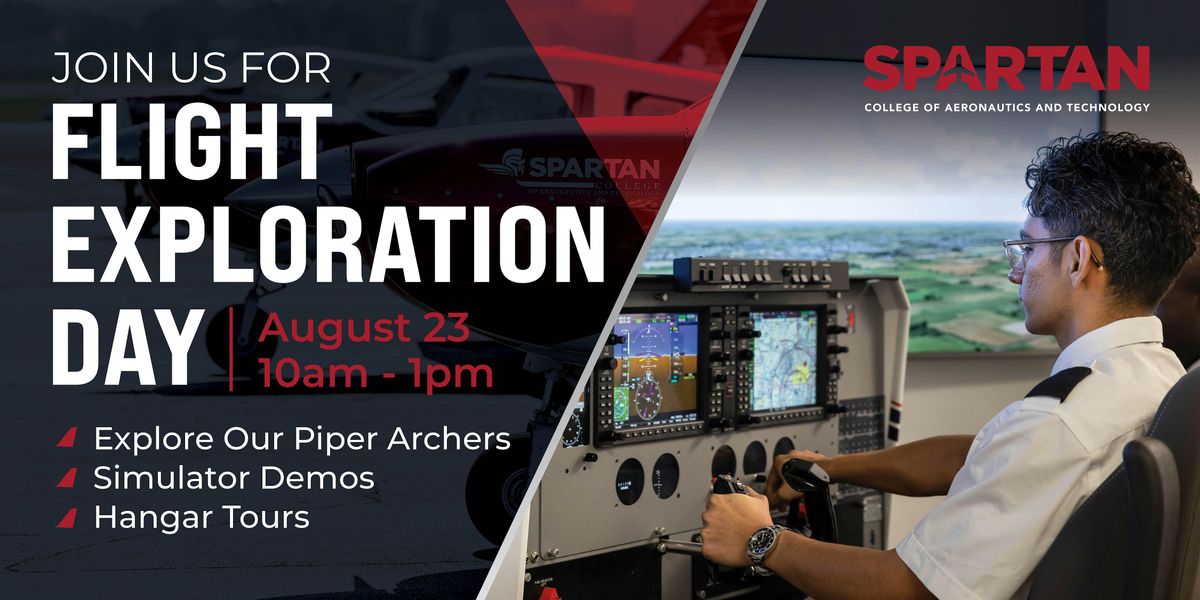 Spartan - Flight  Exploration Day | August 23