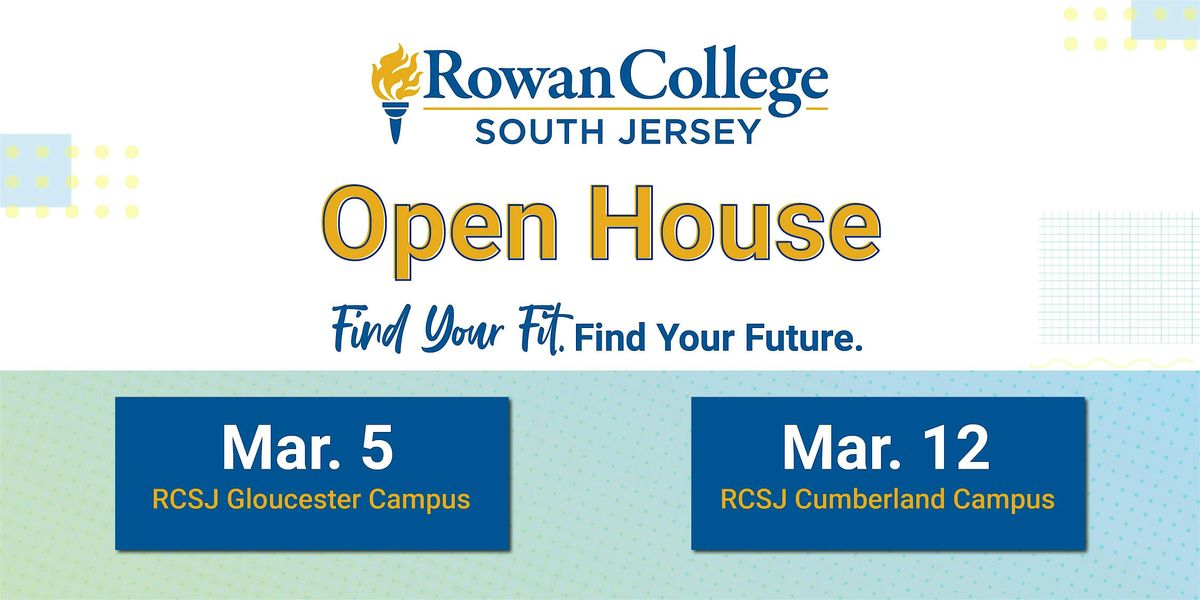 Rowan College South Jersey Spring 2025 Open House (Cumberland Campus)