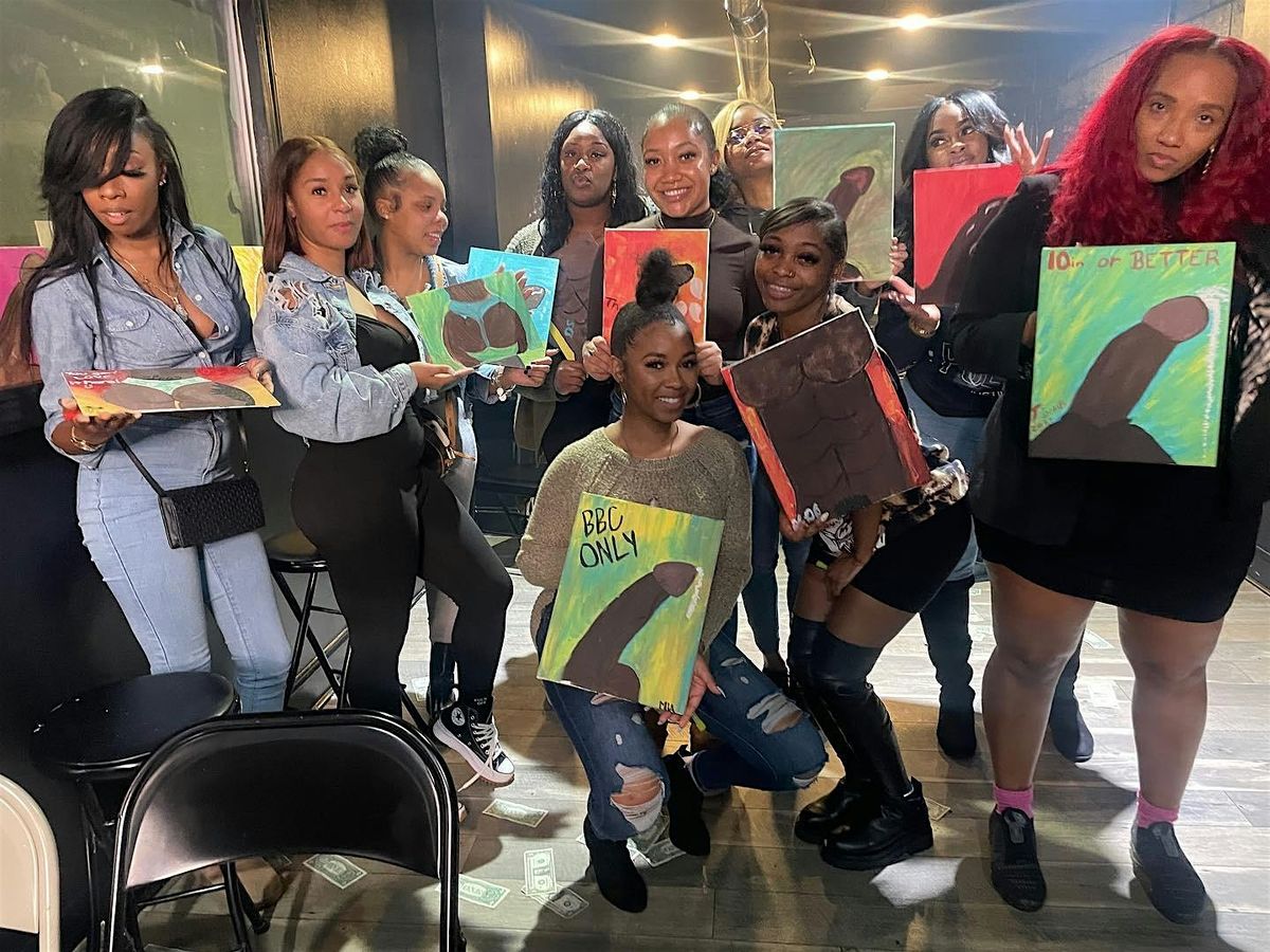 Atlanta Exotic Paint & Sip w Male Models BYOB