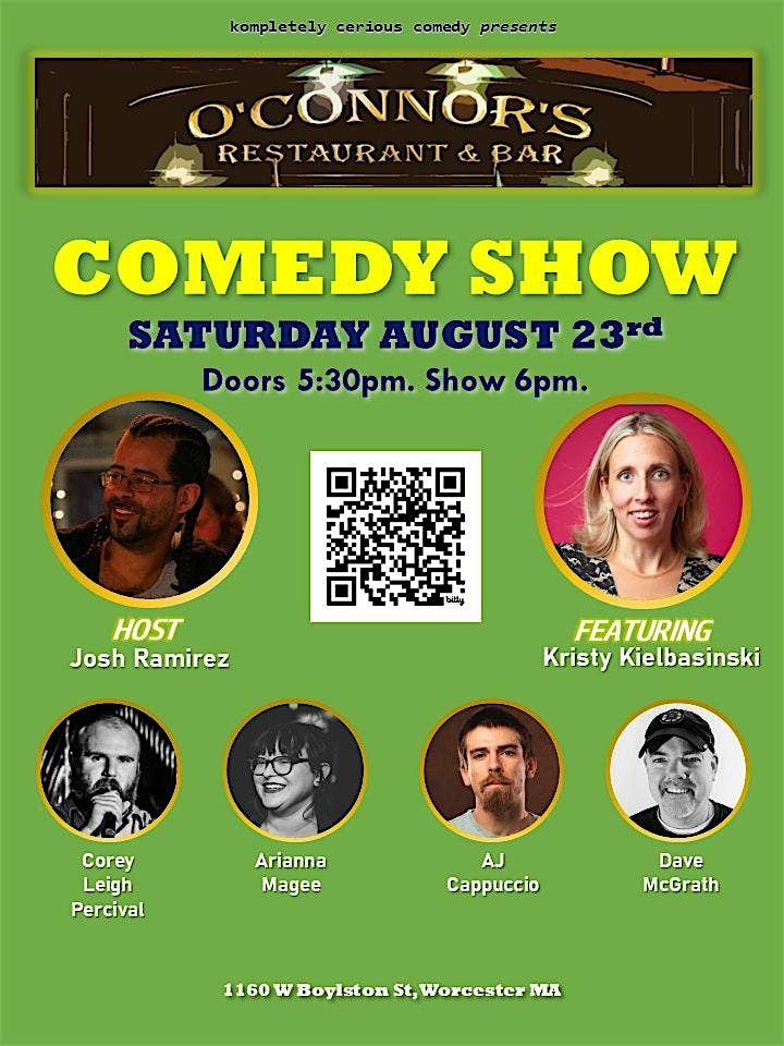 Comedy Night at O'Connor's (Worcester)