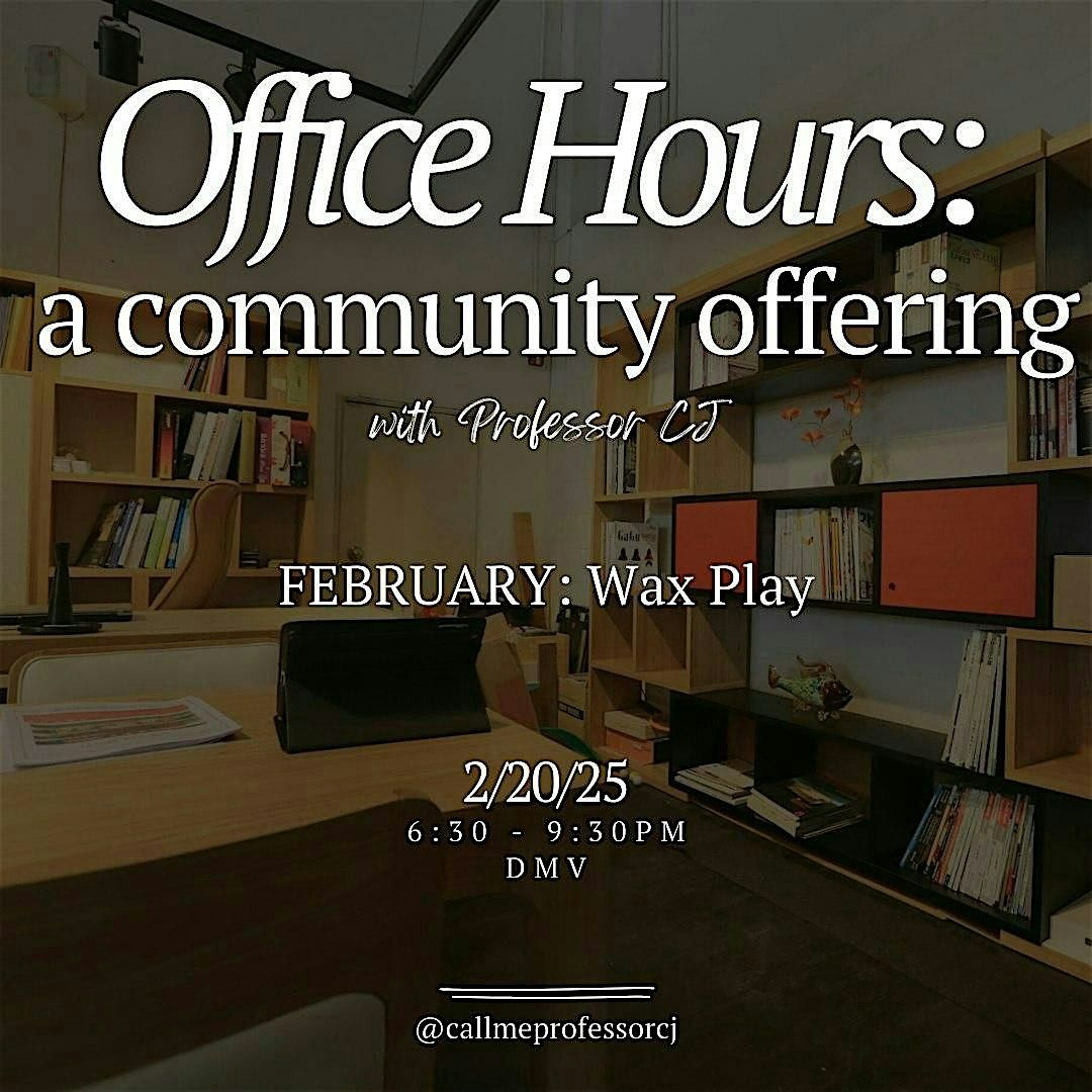 Office Hours: a community offering