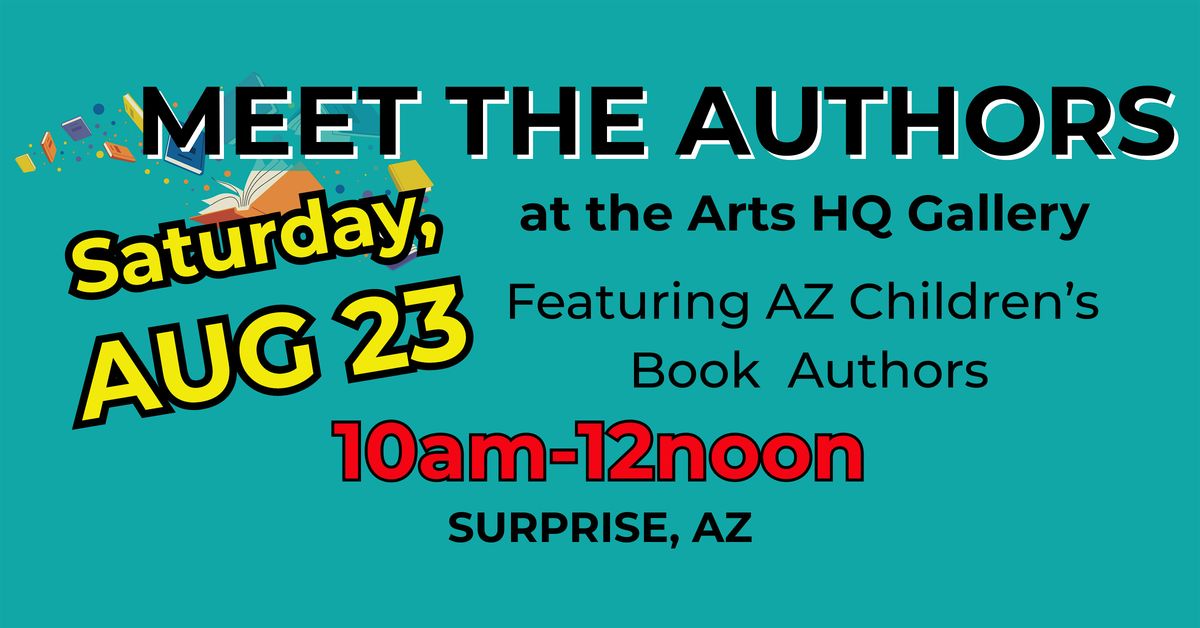 Meet the Authors, Children's Book Event