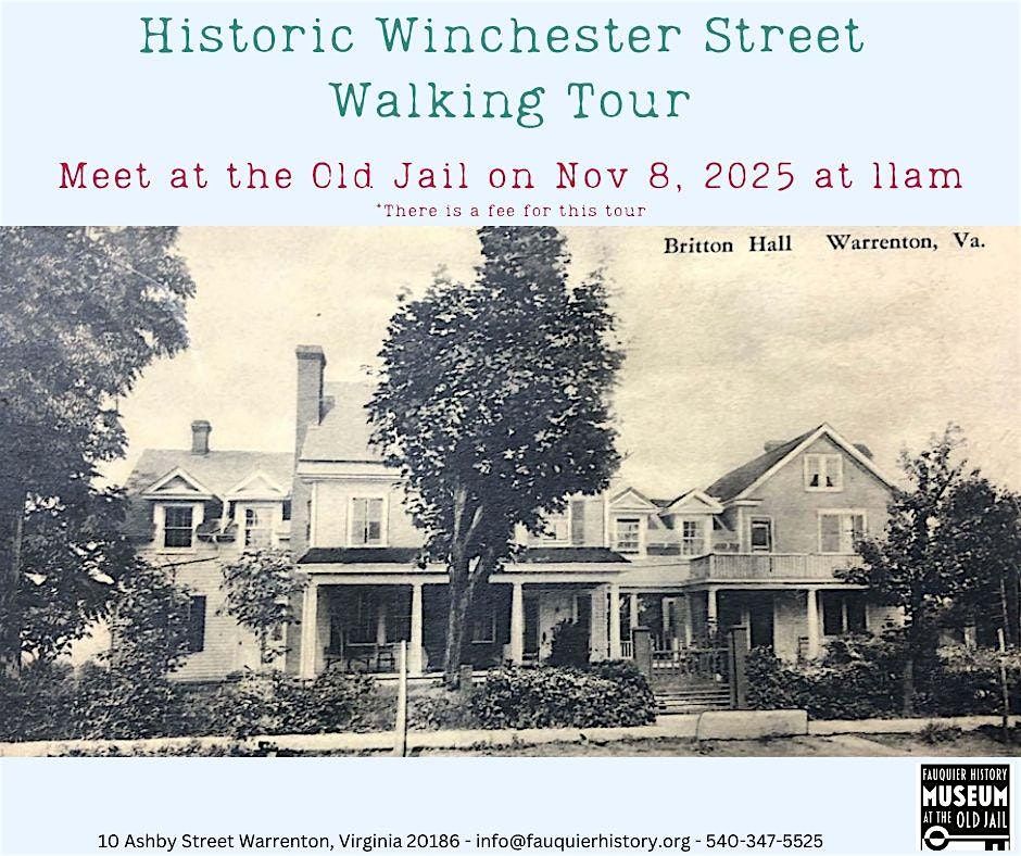 Winchester Street Tour Walking Tour
