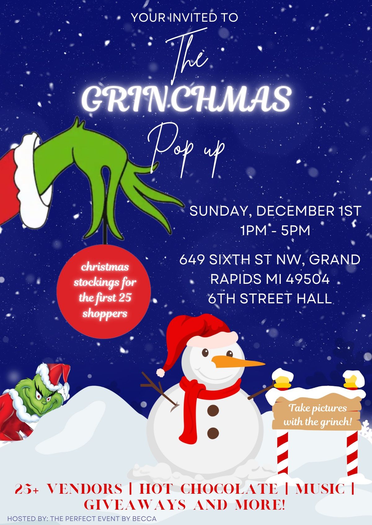 The Grinchmas Pop Up\ud83c\udf84\u2764\ufe0f\ud83d\udc9a