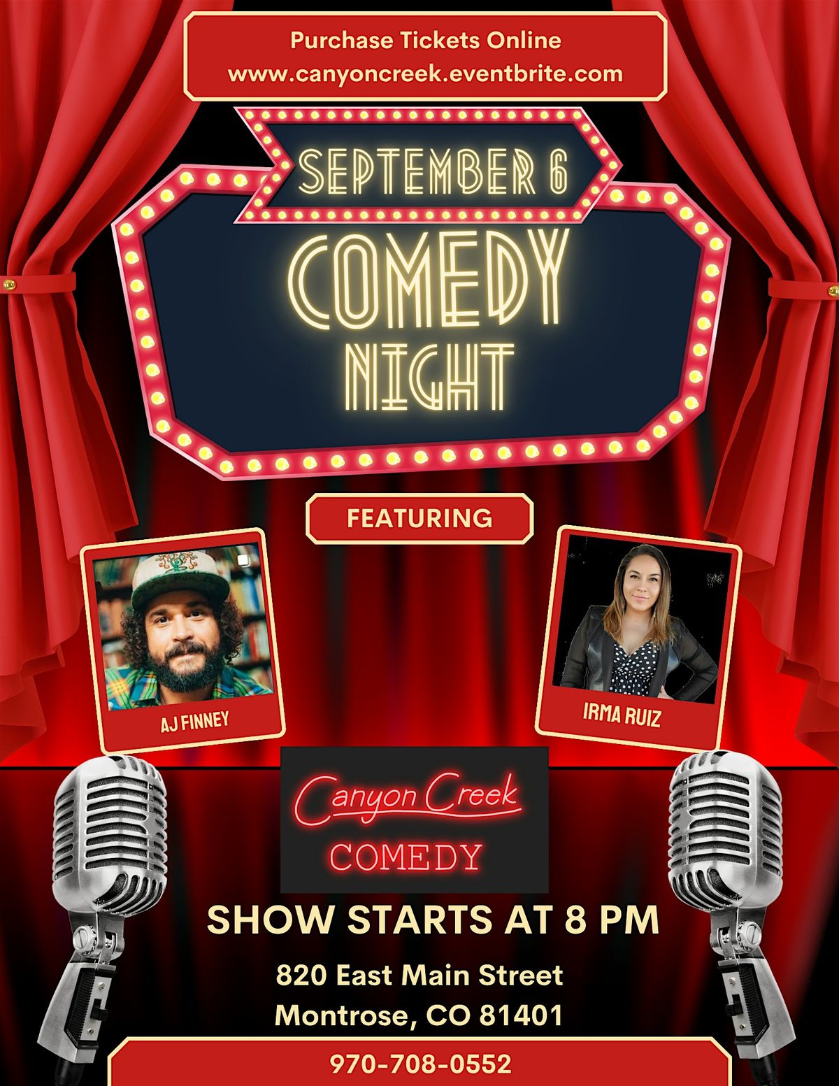 SEPTEMBER 6th Canyon Creek B&B