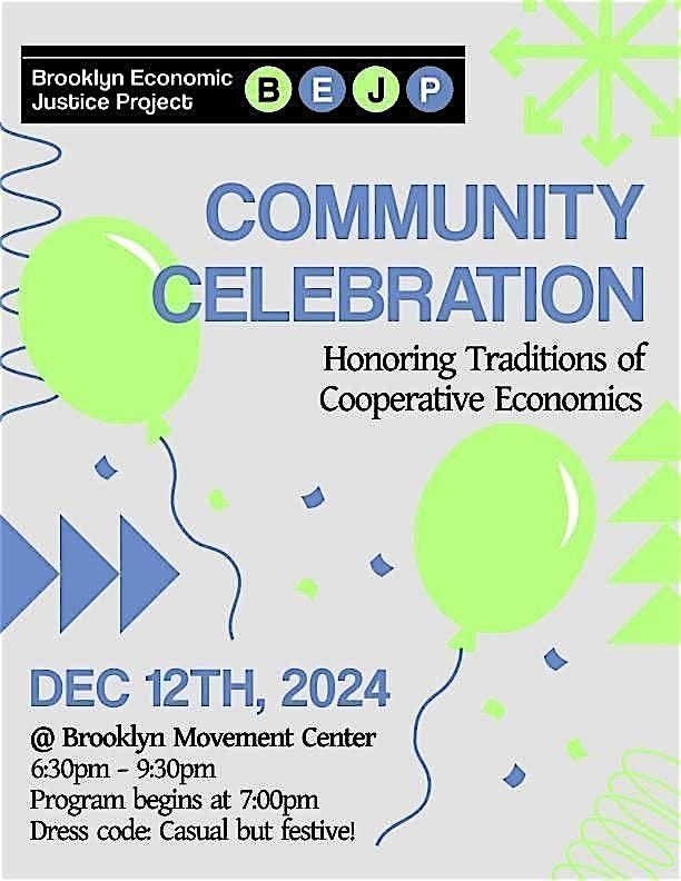 Brooklyn Economic Justice Project - Community Celebration