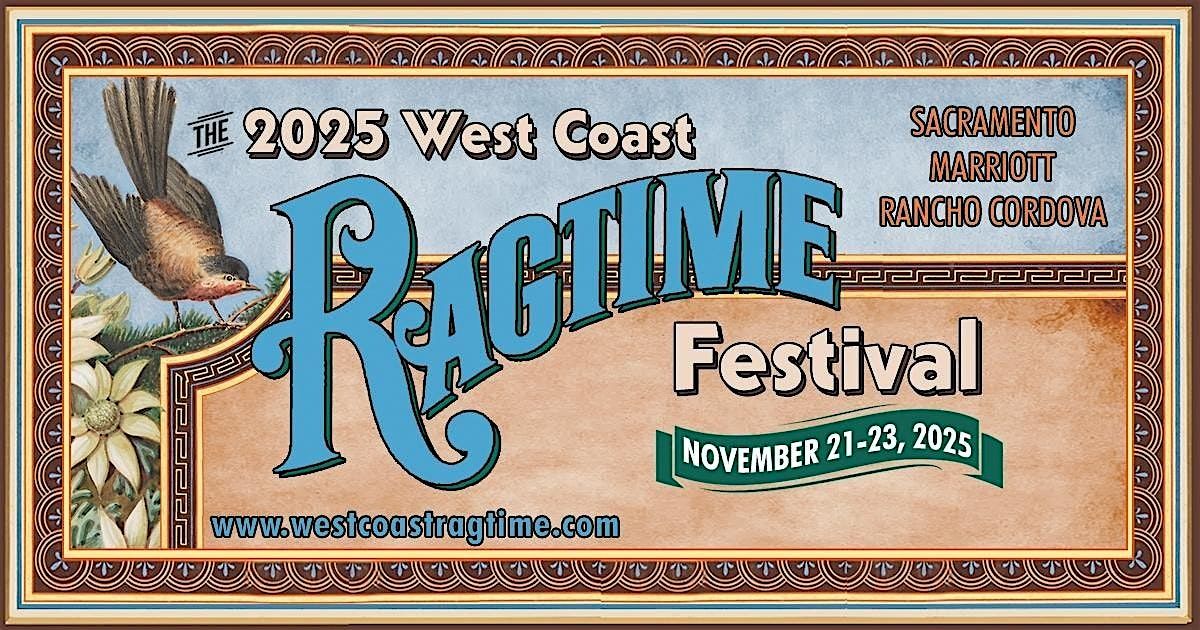 2025 West Coast Ragtime Festival
