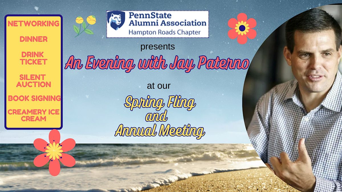 Spring Fling 2025 and Annual Meeting with Jay Paterno