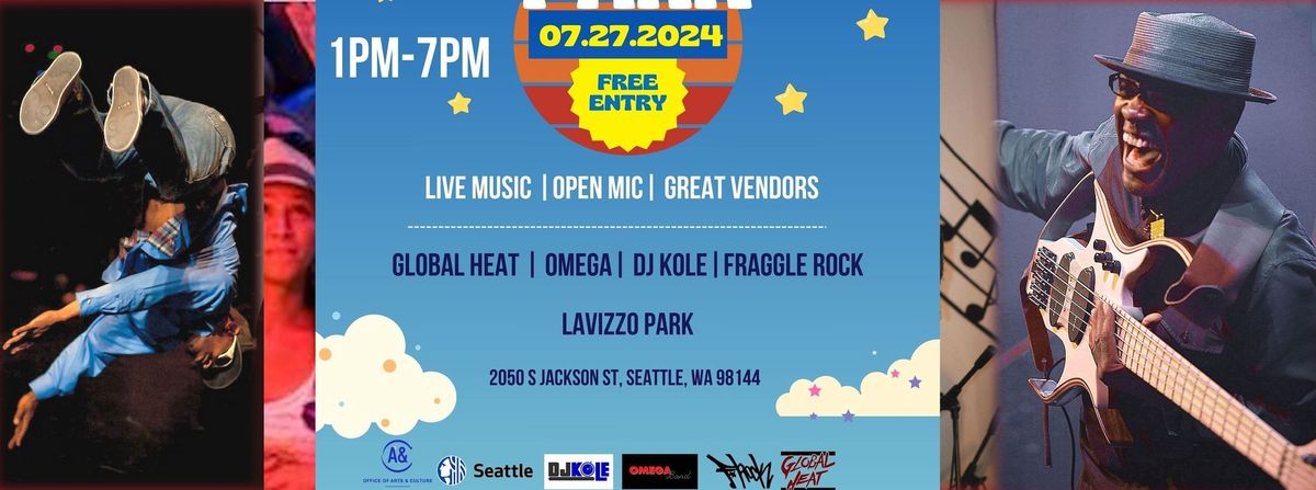 Doin\u2019 It In The Park:  Rhymes, Beats & Dance  (Seattle Arts in Parks)