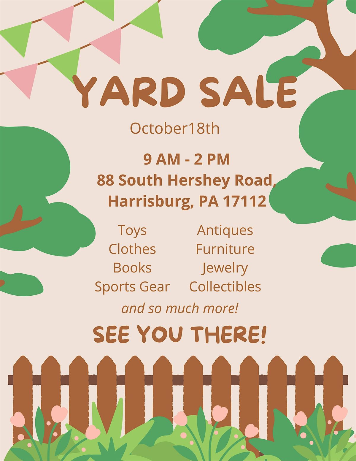 Inspire Community Yard Sale