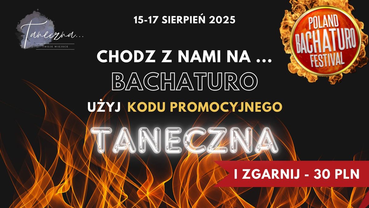 \ud83e\udd29 Chod\u017a z nami na BACHATURO - "TANECZNA" grupa zni\u017ckowa \ud83e\udd29