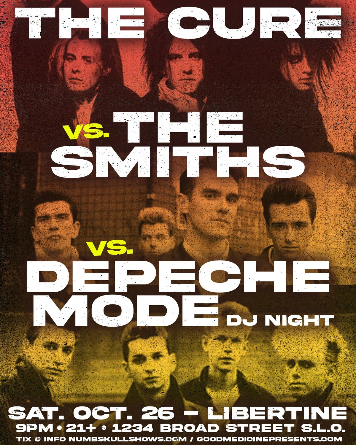 THE CURE vs THE SMITHS vs DEPECHE MODE Night at Libertine