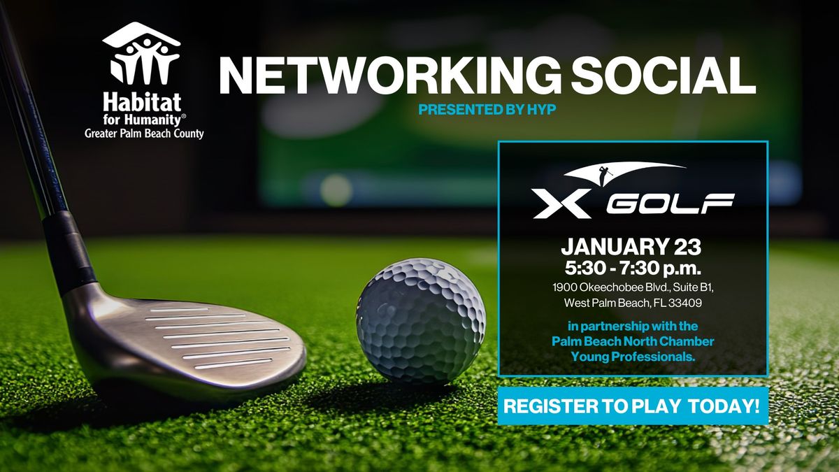 X Golf Networking Social with HYP