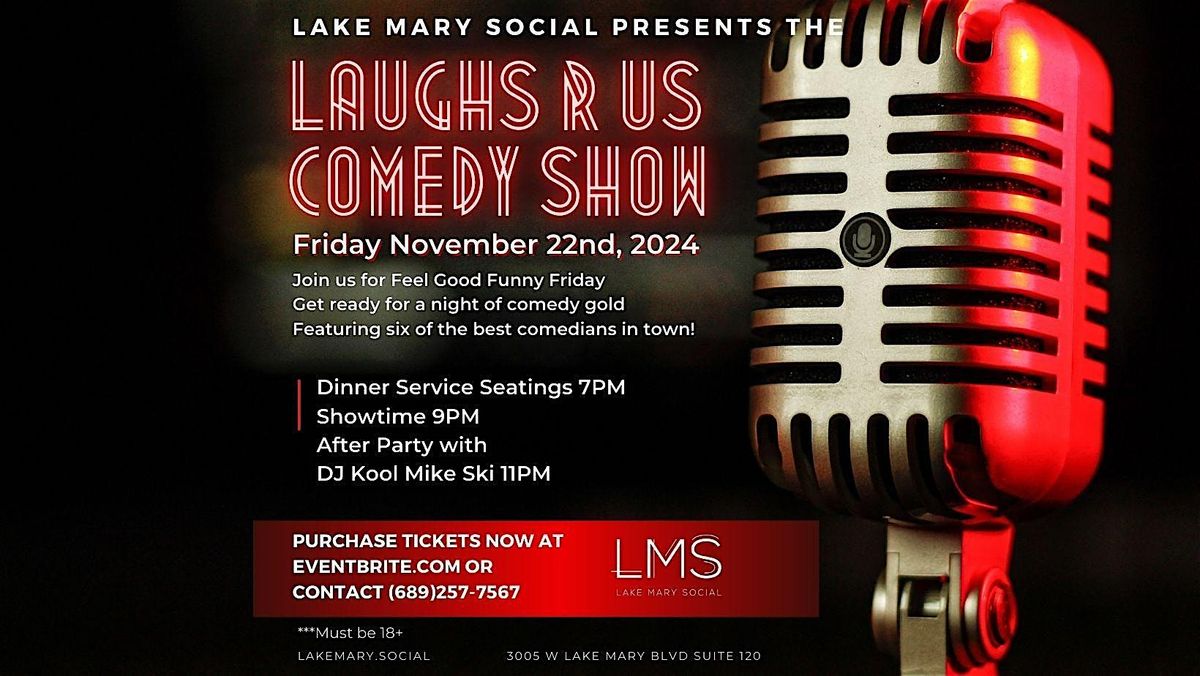 Comedy Show Dining Experience at Lake Mary Social!