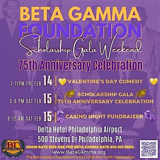 Beta Gamma Foundation Scholarship Gala Weekend 2025