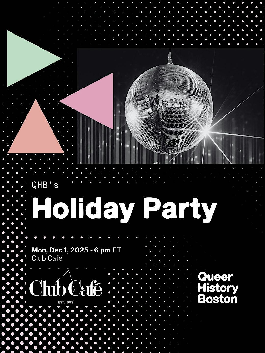 Queer History Boston's Holiday Party