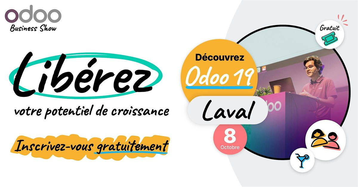 Odoo Business Show - Laval, Qu\u00e9bec