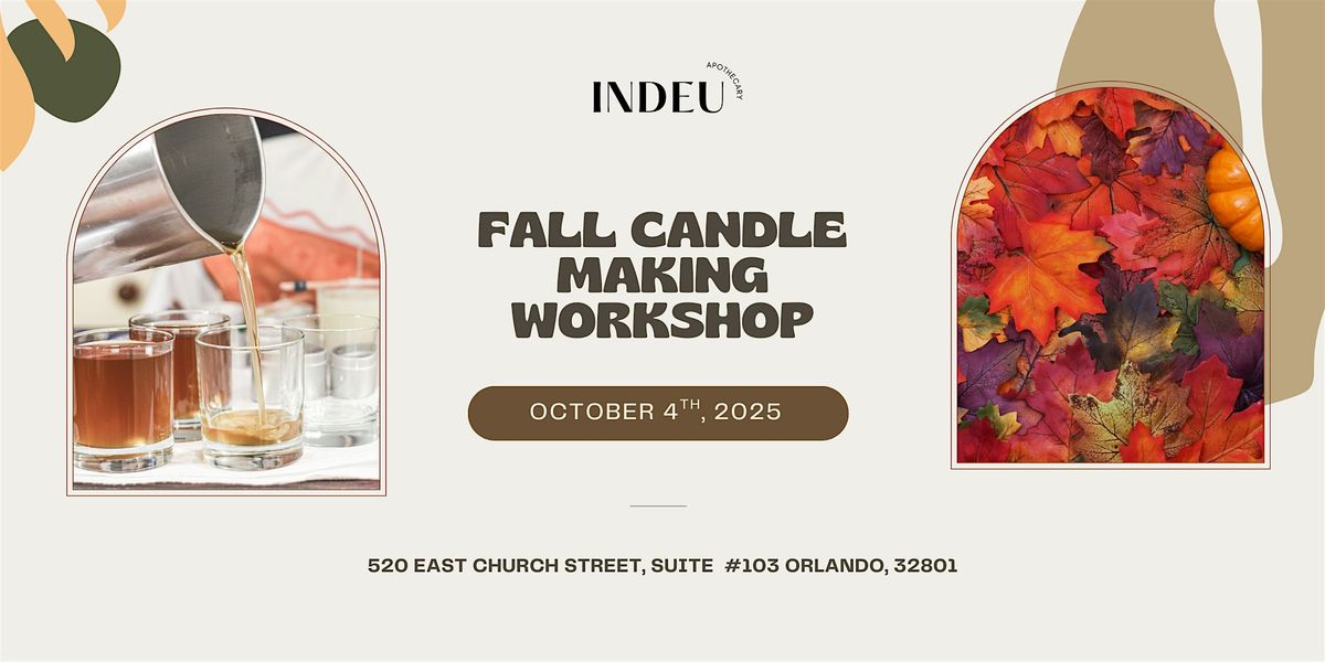 Fall Candle Making Workshop