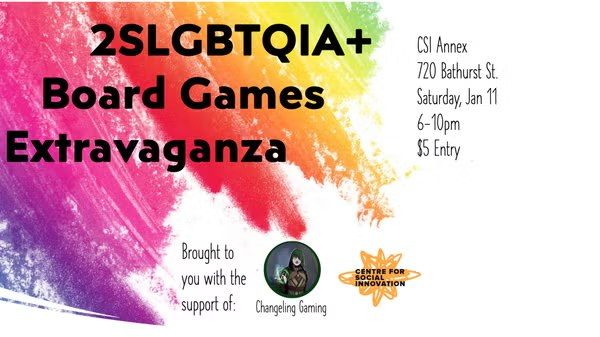 2SLGBTQIA+ Board Games Extravaganza