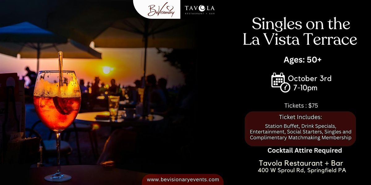 Singles on the La Vista Terrace