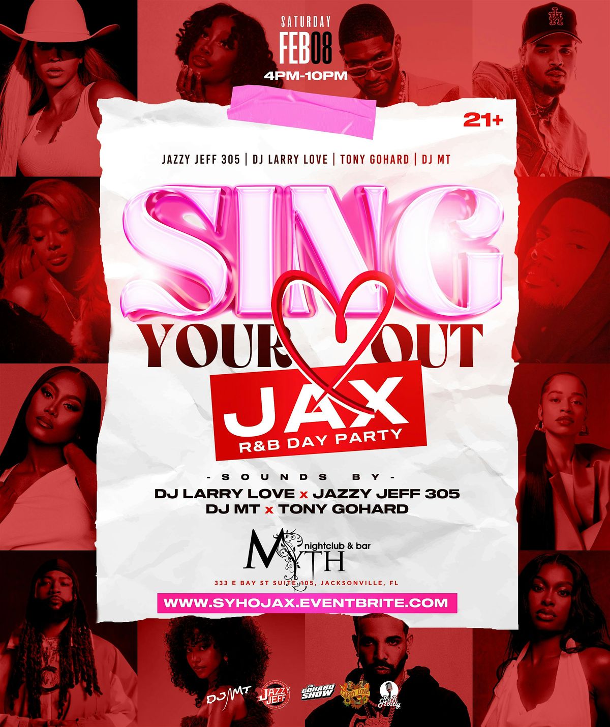 SING YOUR HEART OUT: JACKSONVILLE'S PREMIER R&B DAY PARTY!