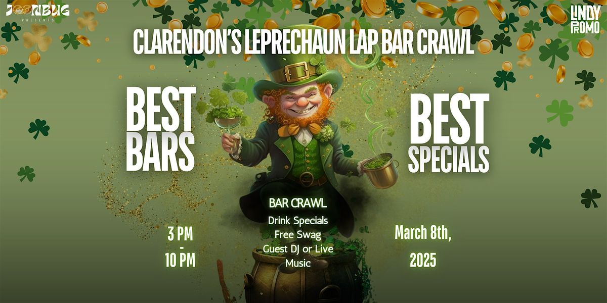 Leprechaun Lap Bar Crawl - Clarendon