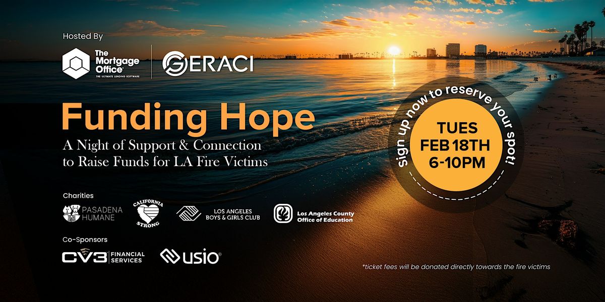 Funding Hope - A Night of Support & Connection Benefiting LA Fire Victims