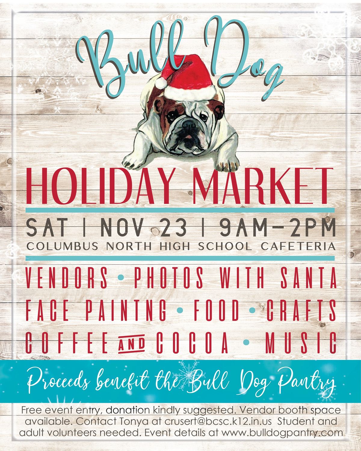 Bull Dog Holiday Market