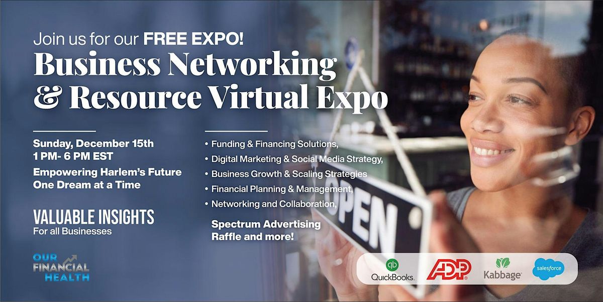 Harlem Business Networking & Resource Virtual Expo