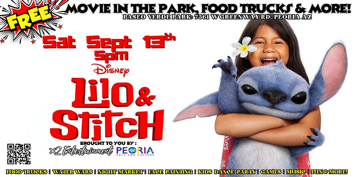Peoria Season Kick Off ~ Monthly Movies in the Park, Food Trucks and More!