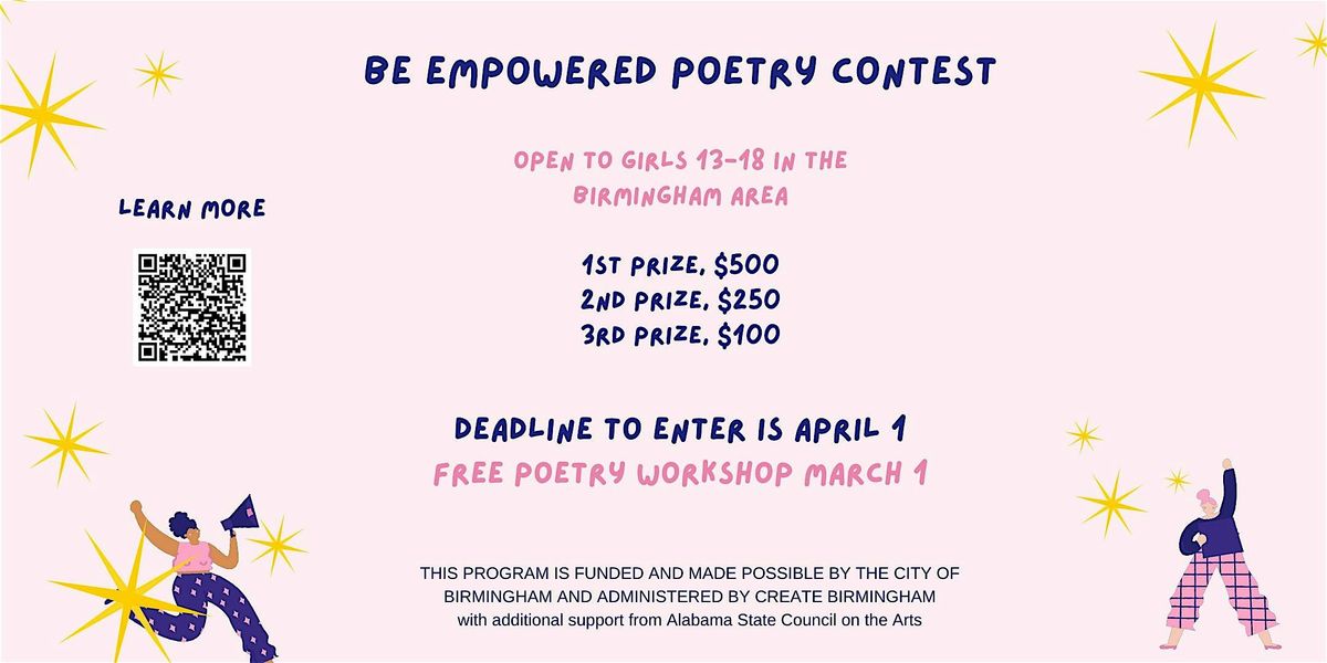 Be Empowered Poetry Workshop