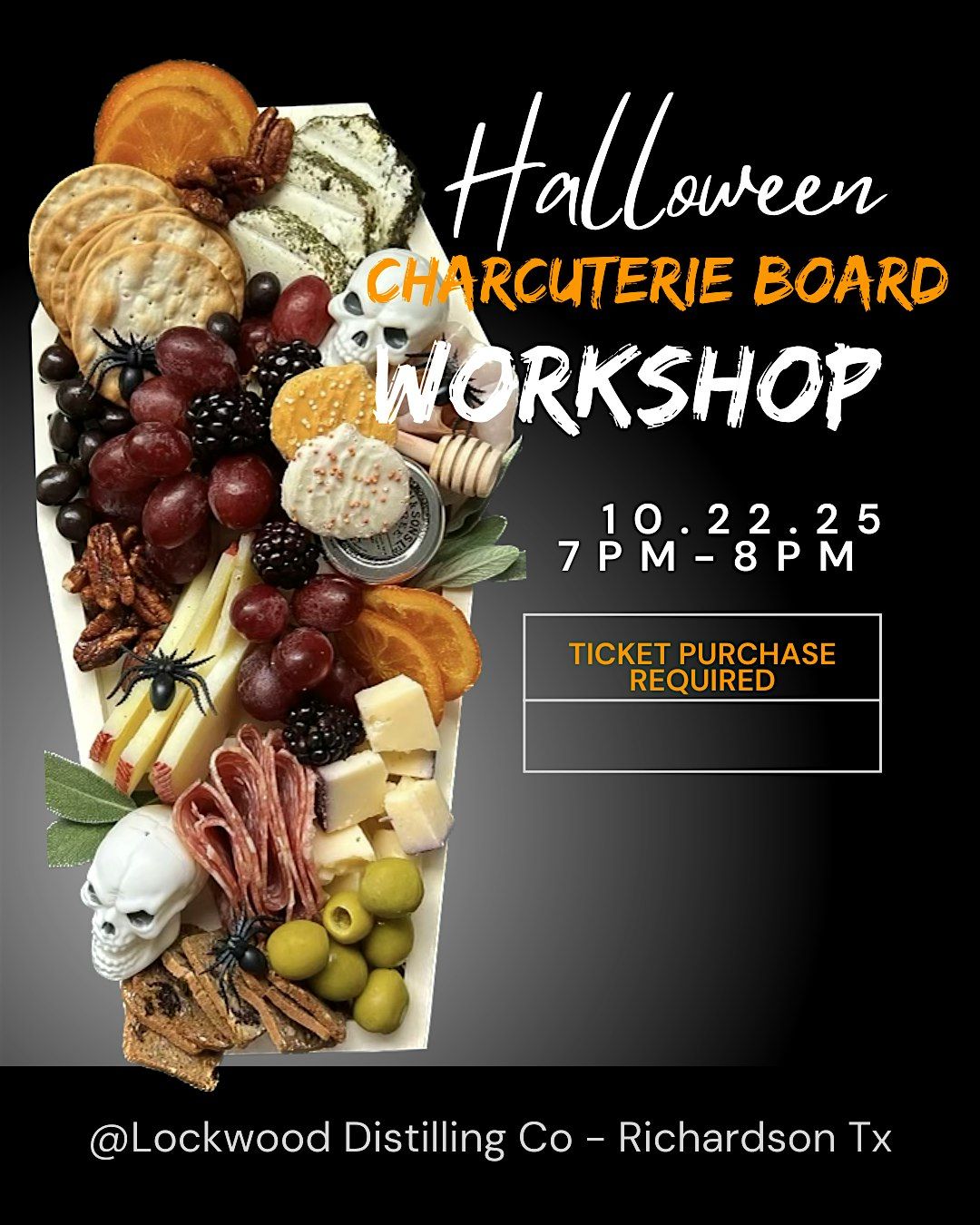 Halloween Charcuterie Board Workshop - Lockwood