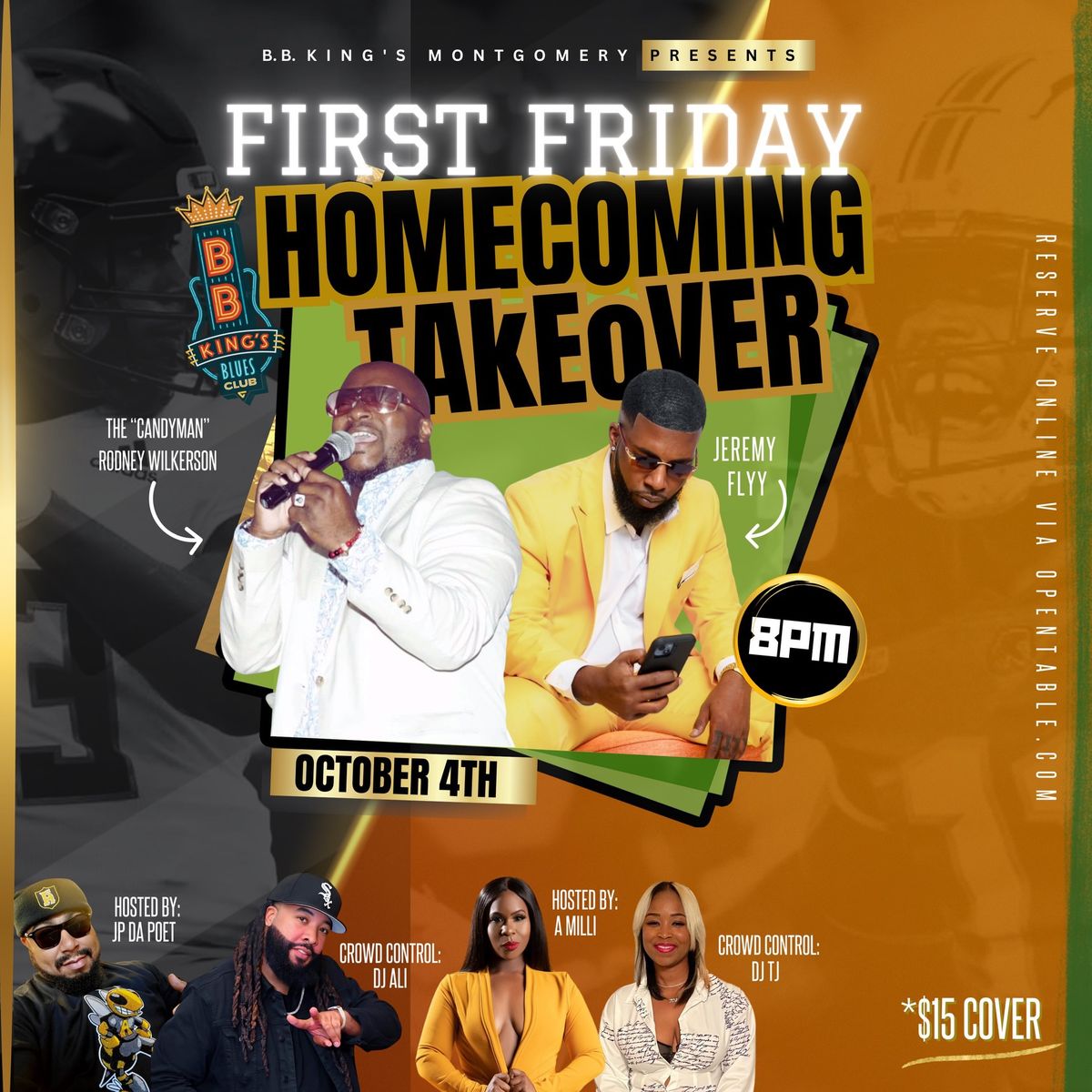 First Friday: Homecoming Takeover!