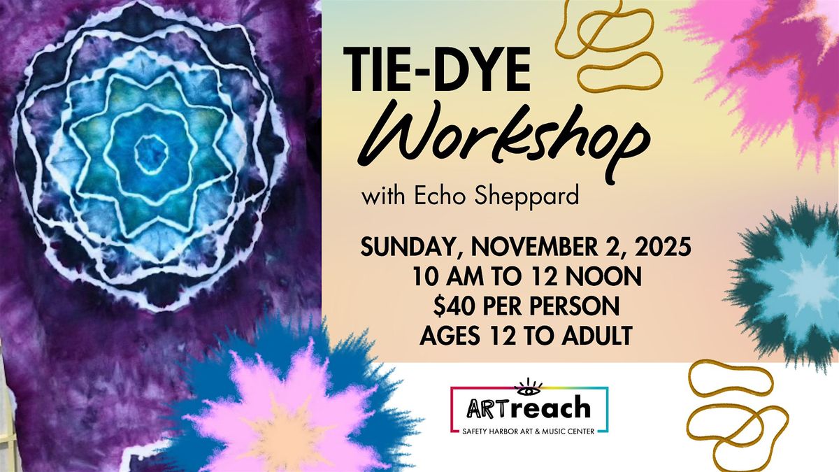 Tie Dye Workshop: Mandala Method