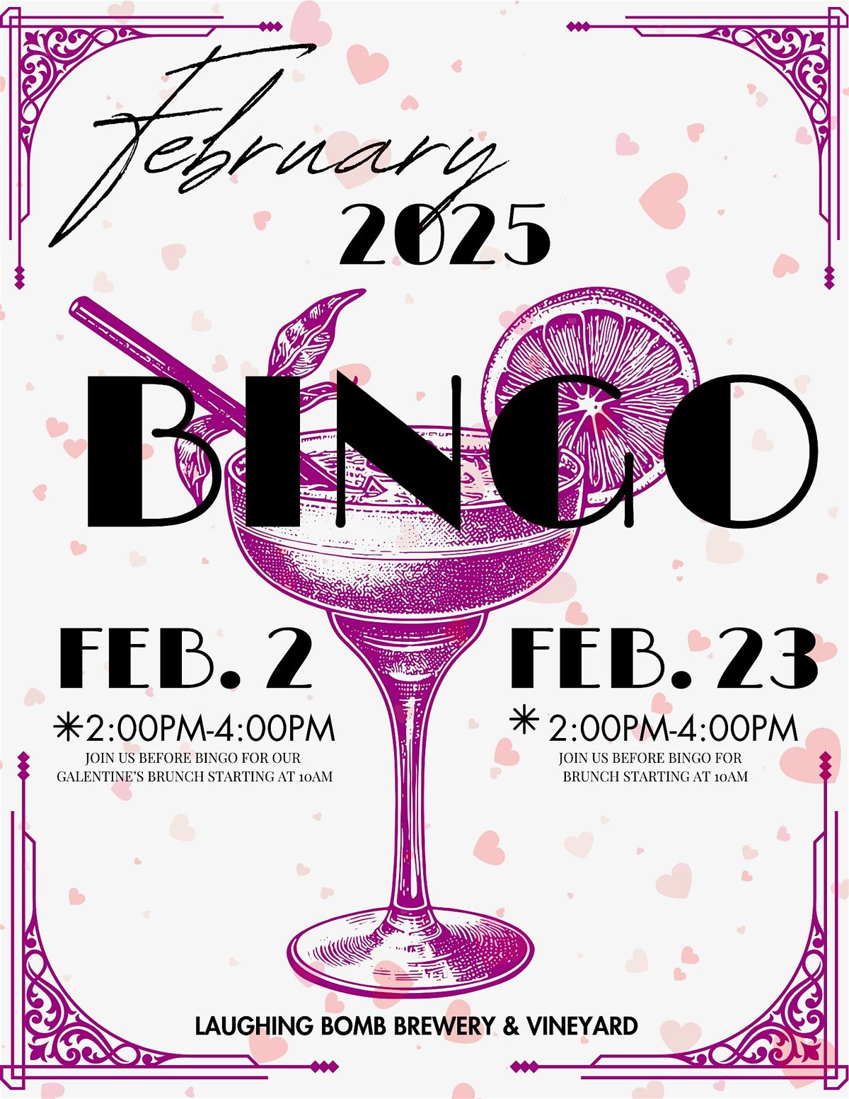 Boozy Bingo Feb. 23