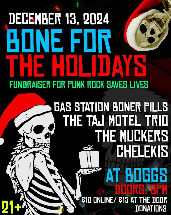 Bone For the Holidays: Punk Rock Saves Lives fundraiser