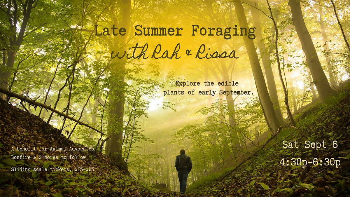 Foraging with Rah & Rissa