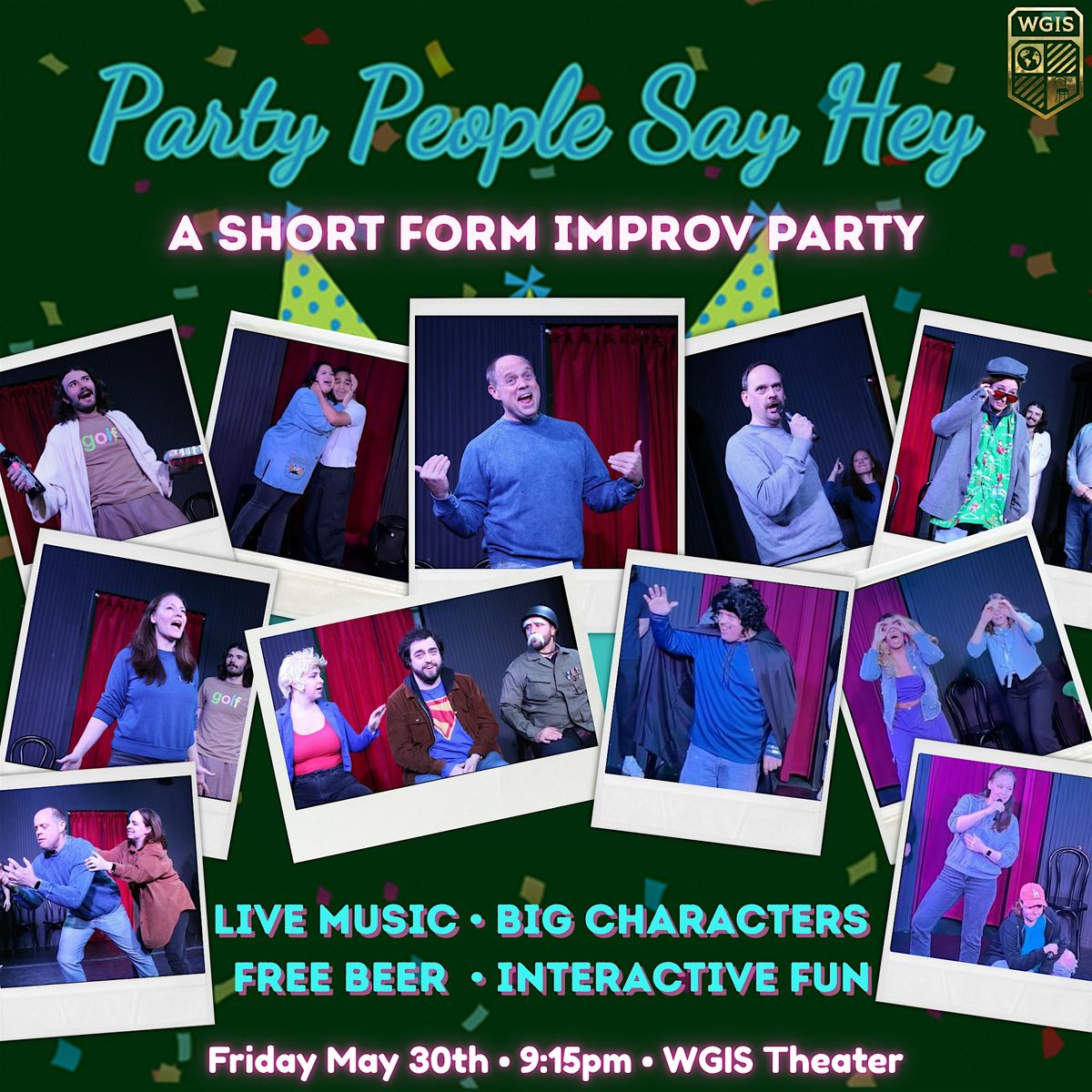 LA's Late Night Improv Comedy Party!  Free Beer!