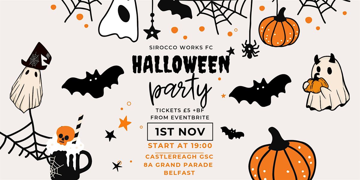 Sirocco Works FC Halloween Party