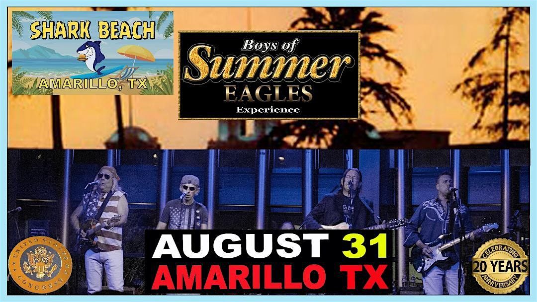 Boys of Summer - Eagles Tribute Band LIVE at Shark Beach