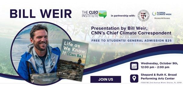 An Afternoon with Bill Weir