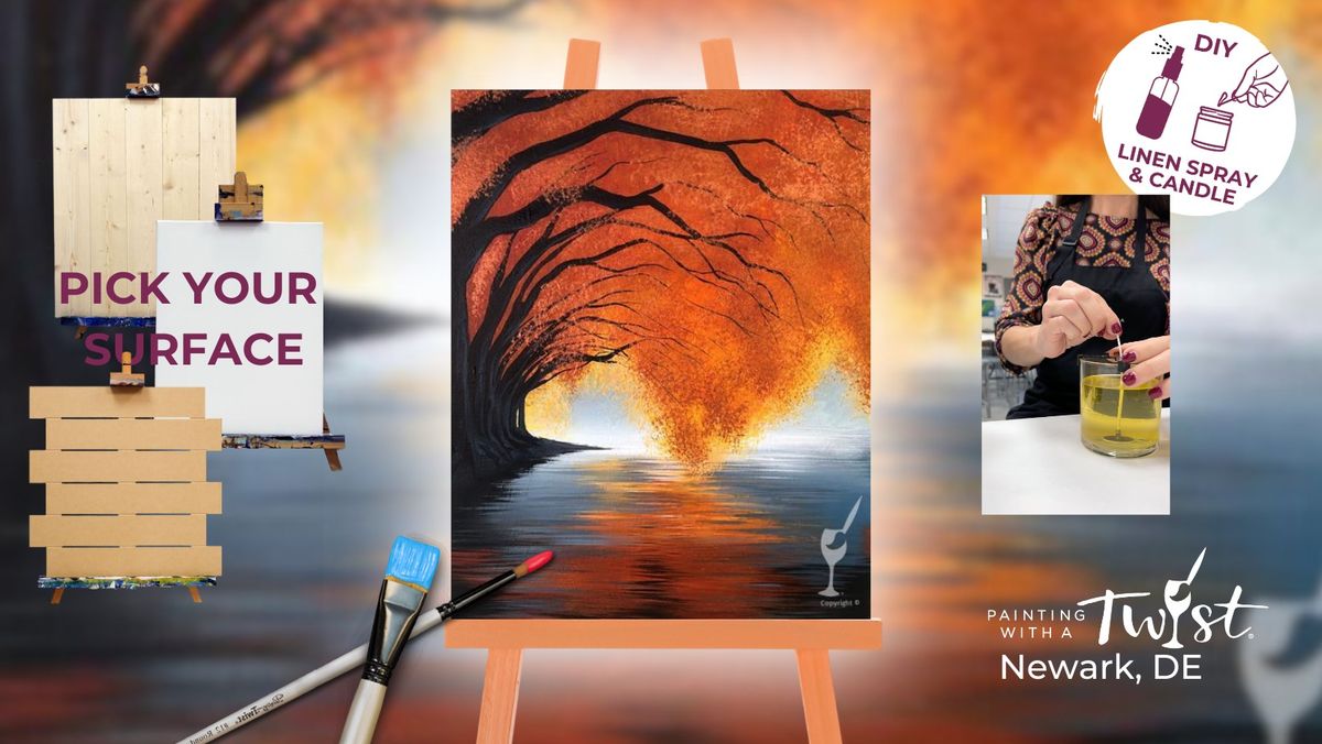 Paint & Sip: As Autumn Creeps In *Newark Original*