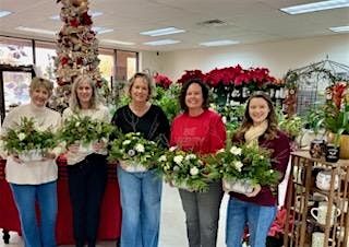 Christmas Holiday Centerpiece Class